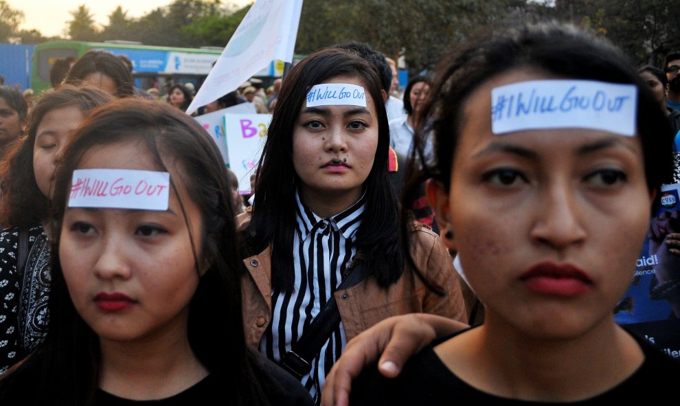 Manifestaciones en India / REUTERS