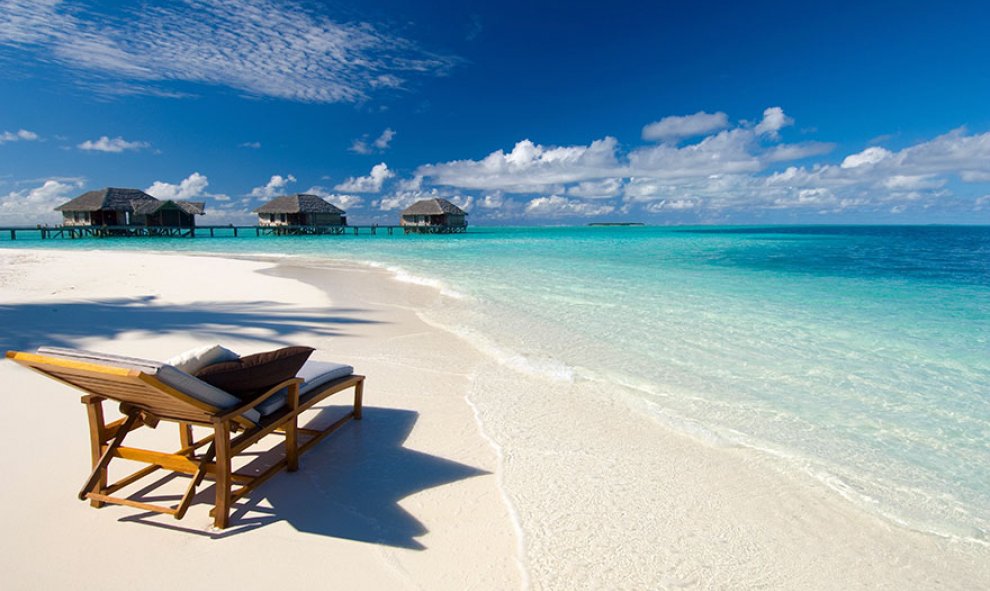 Una playa de las Maldivas /Architecture Design