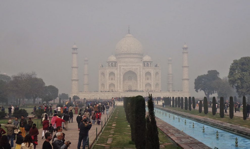 Visitantes al Taj Mahal /Architecture and Design