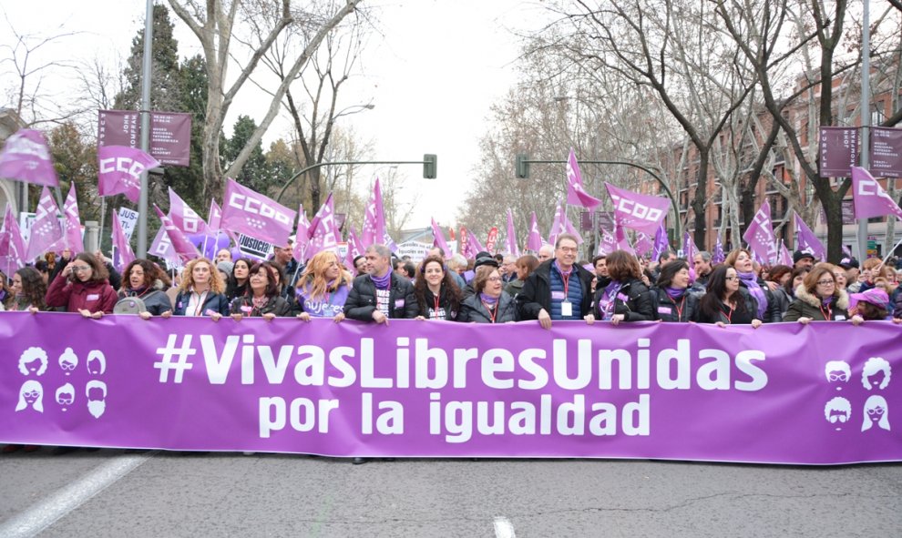 Manifestación feminista en Madrid. / J. GÓMEZ