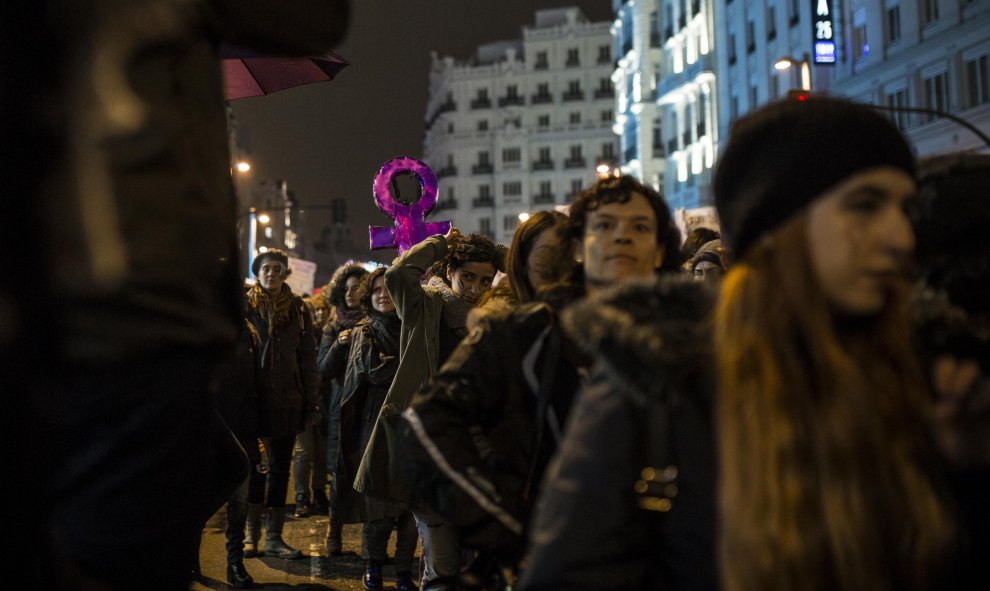 Manifestación feminista en Madrid. / J.VARGAS