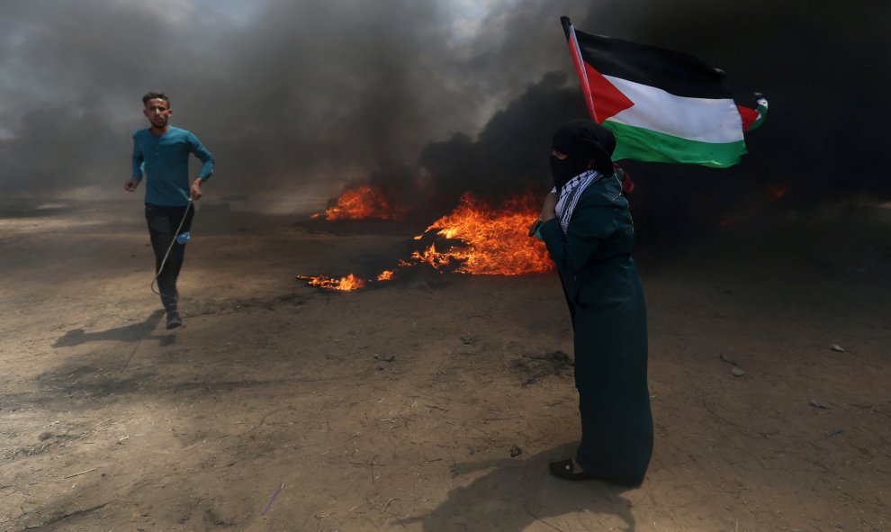 Israel ataca a palestinos en la Franja de Gaza - REUTERS