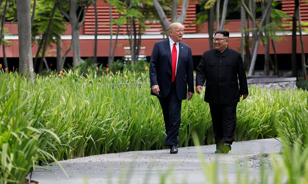 Donald Trump ha calificado de "honor" la posibilidad de reunirse con Kim Jong Un. / Reuters