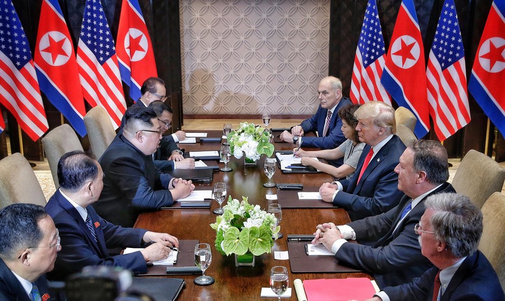La expectativa de la cumbre es que sirva de punto de partida hacia un proceso de desnuclearización de la península de Corea y un futuro tratado de paz con Estados Unidos. / Reuters