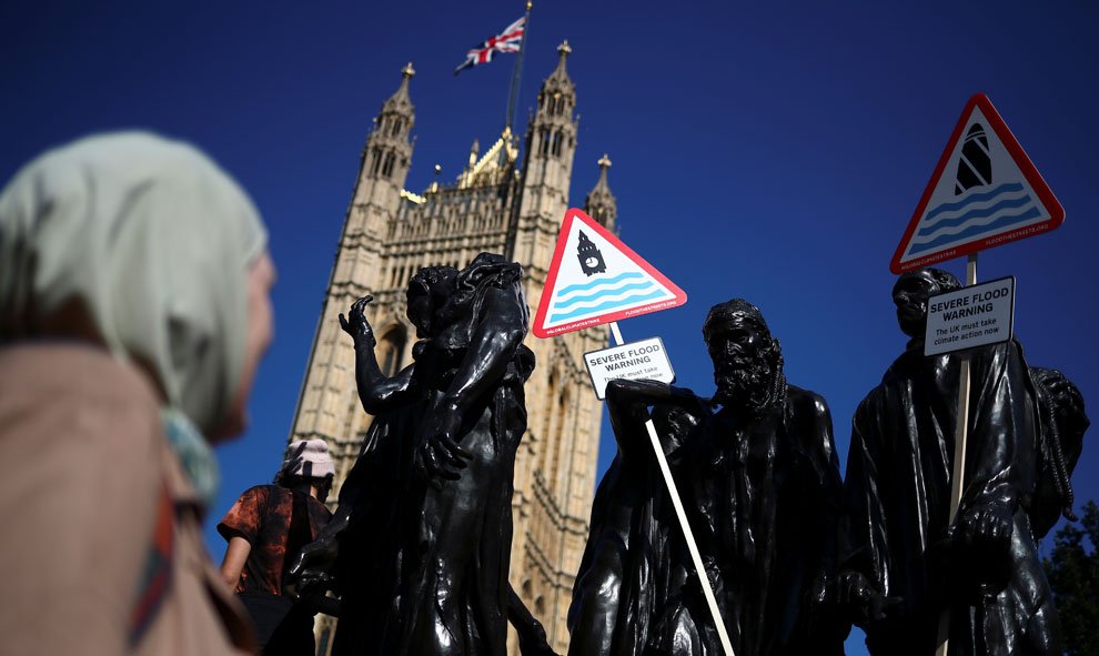 20-09-2019.- Protestas ecologistas en Londres. REUTERS/Hannah McKay