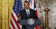 Barack Obama en una rueda de prensa en la Casa Blanca con motivo de la visita de David Cameron la semana pasada. /REUTERS