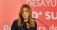 La presidenta de la Junta de Andalucía, Susana Díaz, en un foro empresarial celebrado la semana pasada.