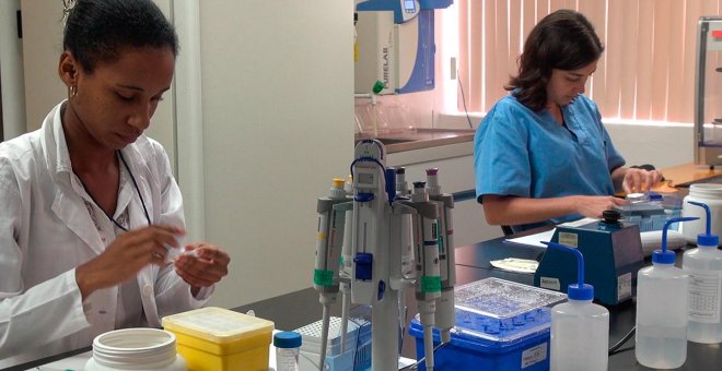 Centro de investigación cubano donde se analizan los resultados de la vacuna contra el cáncer de pulmón. RAQUEL PÉREZ