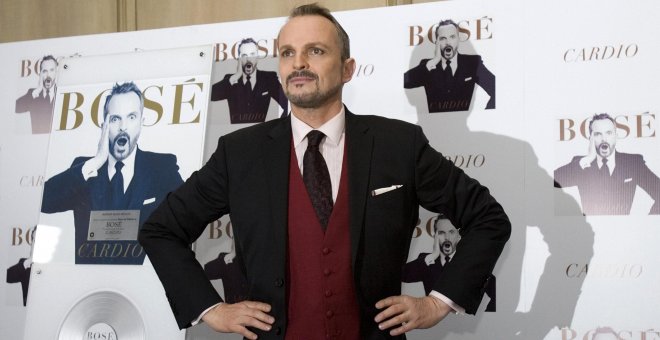 El cantante Miguel Bosé, en una imagen de archivo. EFE