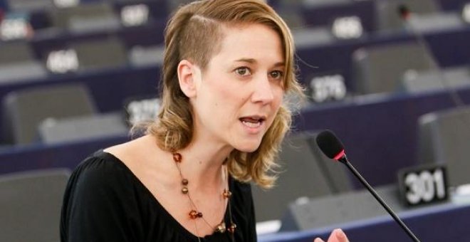 La portavoz de IU en el Parlamento Europa, Marina Albiol.