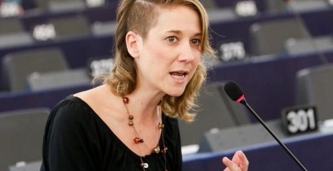 La portavoz de IU en el Parlamento Europa, Marina Albiol.