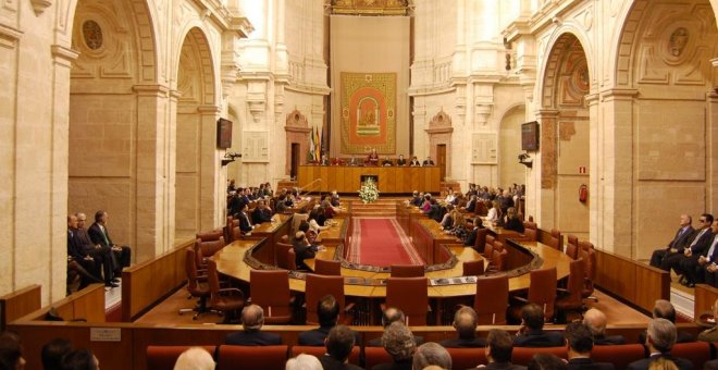 Imagen del Parlamento andaluz./ EFE
