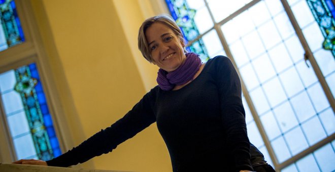 Tania Sánchez, diputada de Podemos en el Congreso.- JAIRO VARGAS