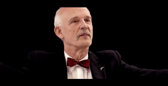 Janusz Korwin-Mikke, el eurodiputado polaco que siembra el odio en el Parlamento / YOUTUBE