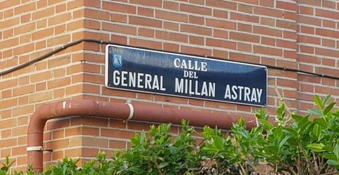 Calle del General Millán Astray, una de las que serán sustituidas /EUROPA PRESS