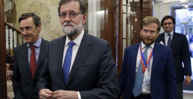 Rajoy, en el Congreso hace unos días. EFE/Kiko Huesca