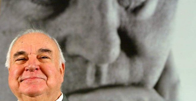 Helmut Kohl el día que presentó sus memorias. | REUTERS