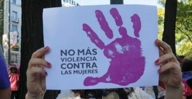 Cartel contra la violencia machista /EUROPA PRESS