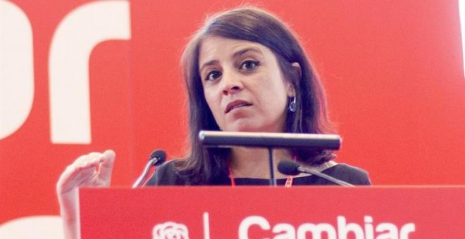 La vicesecretaria del PSOE, Adriana Lastra. - EFE