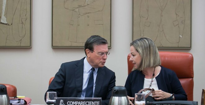 José María Viñals durante su comparecencia en el Congreso este jueves, 7 de septiembre. CONGRESO DE LOS DIPUTADOS