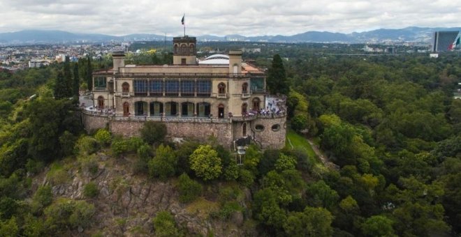 Castillo de Chapultepec, en el corazón de Ciudad de México