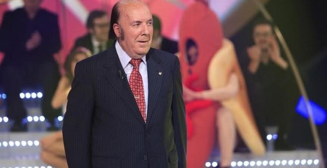 El humorista  Gregorio Esteban Sánchez Fernández, 'Chiquito de la calzada', en una actuación en televisión. E.P.