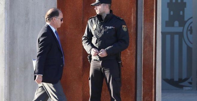 Jesús Sepúlveda, exmarido de la exministra Ana Mato, a su llegada el lunes a la Audiencia Nacional. /EFE