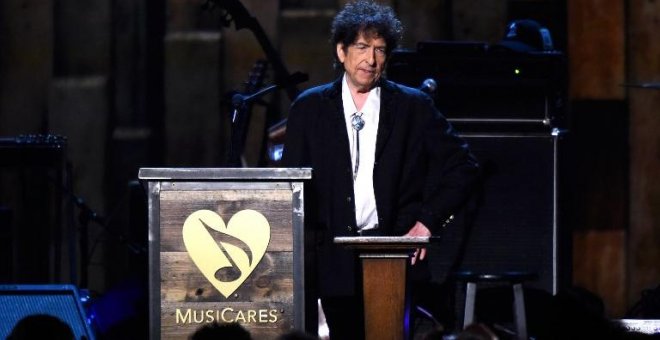 Bob Dylan en una imagen de febrero de 2015. - AFP