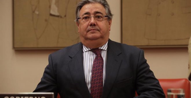 El ministro del Interior, Juan Ignacio Zoido, comparece en el Congreso.- EFE/Zipi