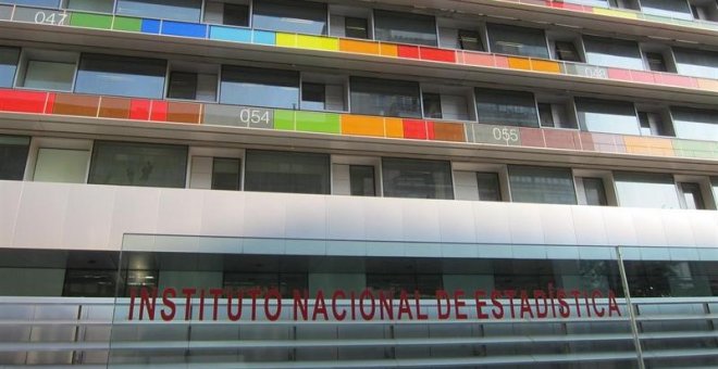 Edificio del Instituto Nacional de Estadística (INE) en Madrid. E.P.