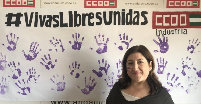 Pastora Cordero, Secretaria de Igualdad de la Federación de Industria de Andalucía de CCOO
