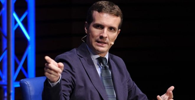 Pablo Casado, hace unos días. EFE/Ángel Medina G.