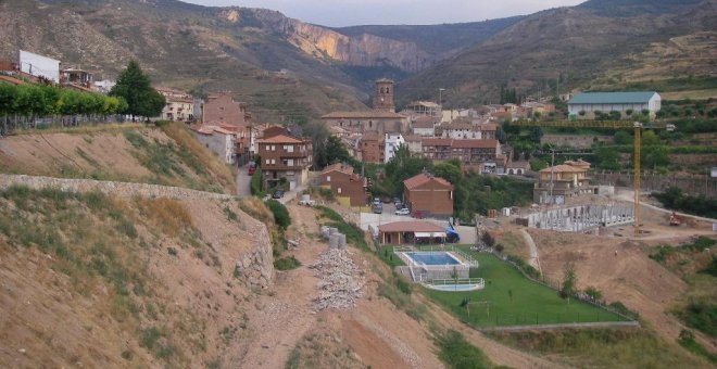 Vista del municipio de Viguera, en La Rioja.