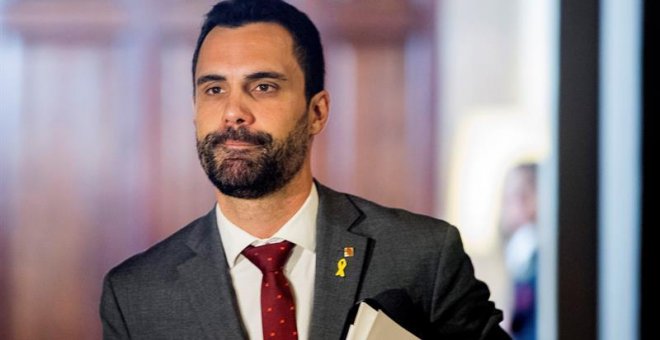 El presidente del Parlament, Roger Torrent. - EFE