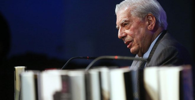 El escritor Mario Vargas Llosa, en una imagen de archivo. - REUTERS