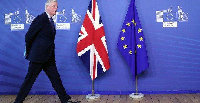 El negociador de la UE para el brexit, Michel Barnier, en la sede de la Comisión Europea, en Bruselas. REUTERS/Yves Herman