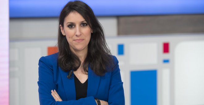 La periodista Ana Bernal-Triviño en el programa 'La Mañana de La 1', de TVE. Javier Herráez/TVE