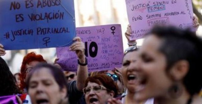 Protestas contra la violación de La Manda / EFE