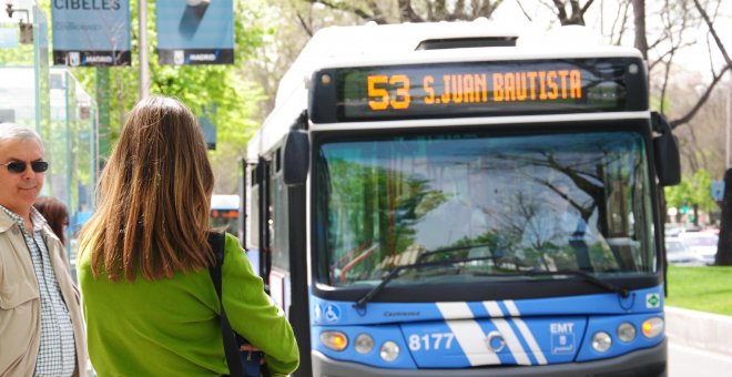 Autobús de la EMT | Ayuntamiento de Madrid.