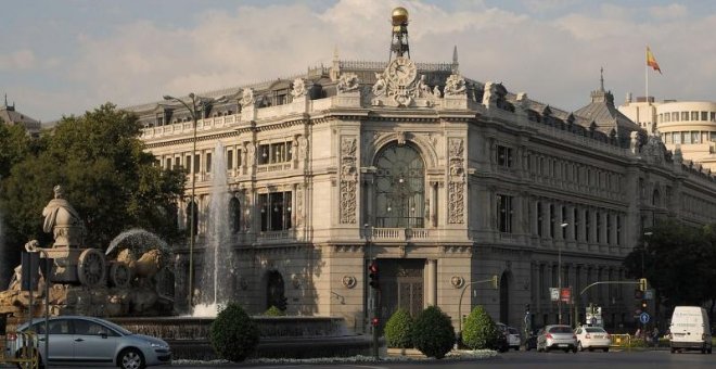 Sede central del Banco de España (Madrid).
