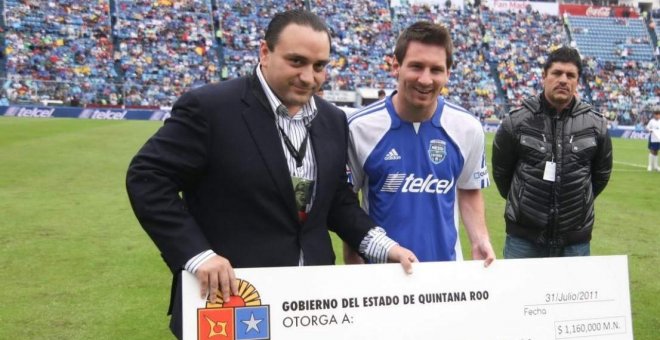 Messi, en un partido benéfico de su fundación.