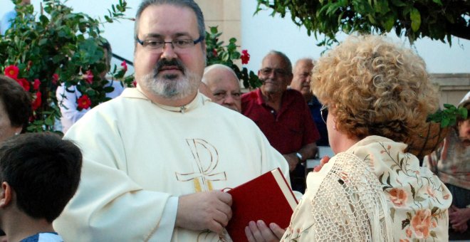 El sacerdote Ramón Tejero./ David Bollero