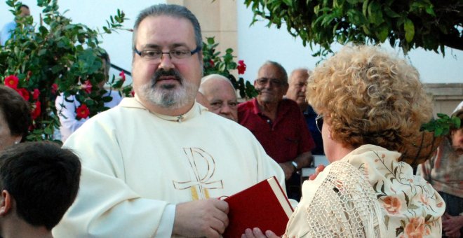 El sacerdote Ramón Tejero./ David Bollero