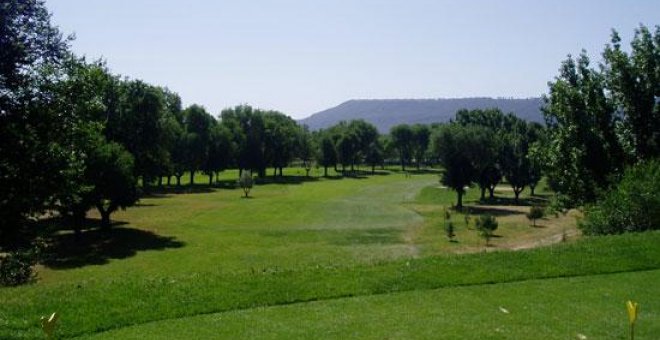 Imagen del campo de golf de la Base Aérea de Torrejón de Ardoz (Madrid), de uso restringido para militares e invitados MDE