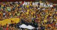 Miles de personas participan en la concentración convocada en la plaza de Cataluya Barcelona por la Assemblea Nacional Catalana (ANC) y Òmnium Cultural.