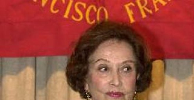 Imagen de archivo de la hija del dictador Francisco Franco, duquesa de Franco.