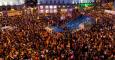 La Puerta del Sol de Madrid se llenó nada más dar comienzo la concentración por la República.