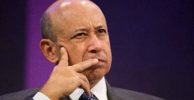 Lloyd Blankfein, todavía presidente de Goldman Sachs.