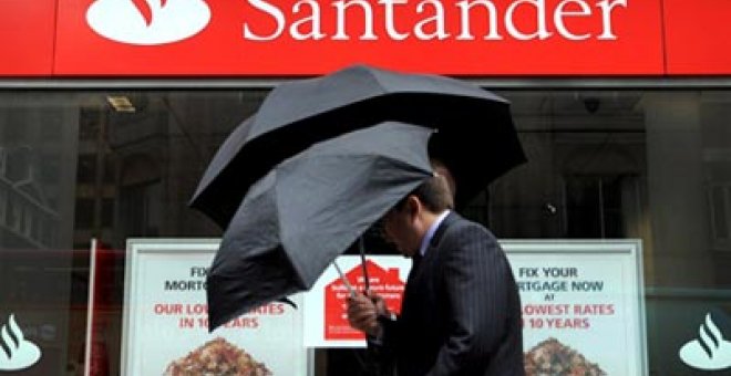 Banco Santander es la empresa con mayor número de filiales en paraísos fiscales. EFE