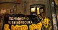 Fachada de la nueva sede del centro social Patio Maravillas, en la madrileña calle del Pez 21, tras el desalojo de la sede anterior. La ocupación se produjo tras una manifestación. FUENTE: PATIO MARAVILLAS